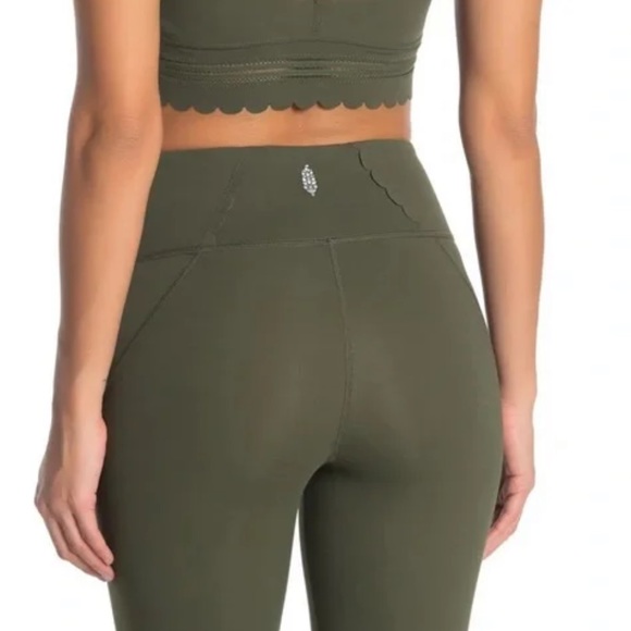 Free People Genie Scalloped Leggings - Picture 3 of 11